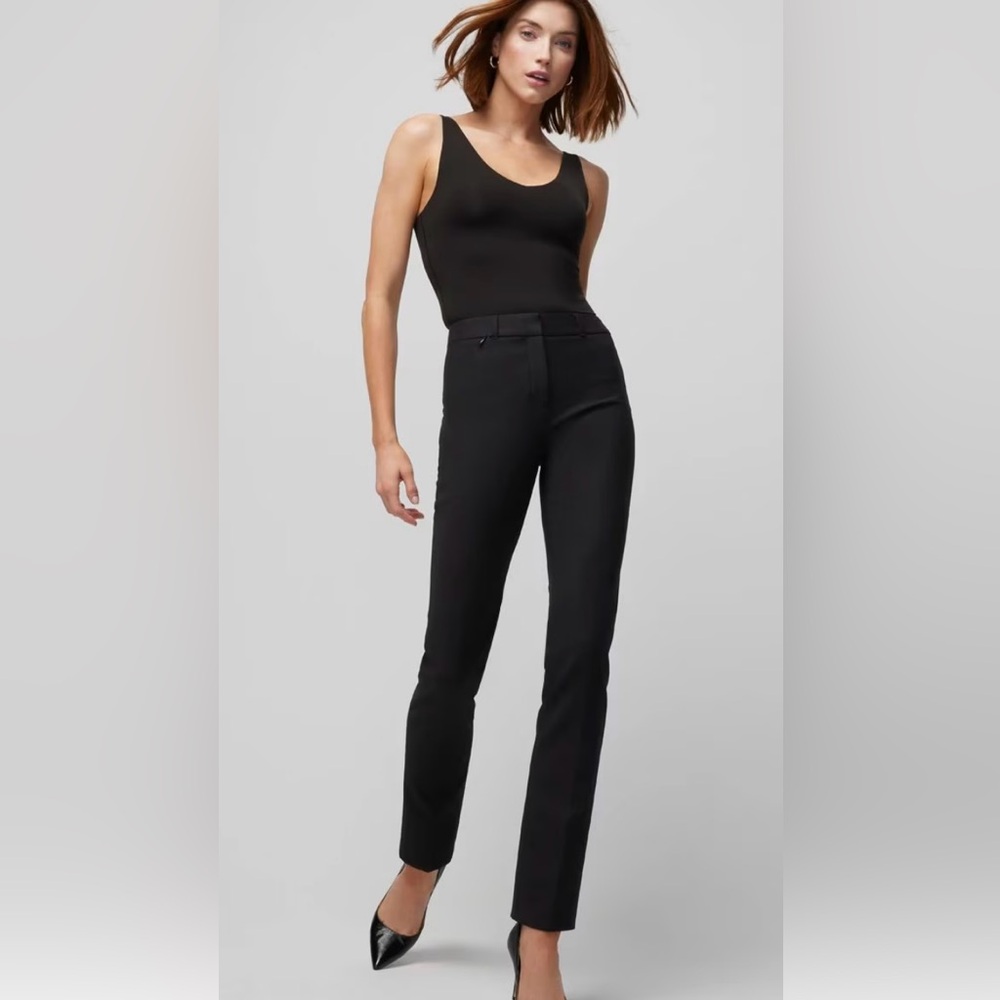 Black slim, ankle pants